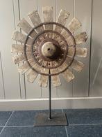 Houten wiel op standaard, Huis en Inrichting, Woonaccessoires | Overige, Ophalen