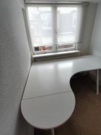 IKEA galant hoekbureau wit, Huis en Inrichting, Bureaus, Ophalen of Verzenden, In hoogte verstelbaar, Zo goed als nieuw