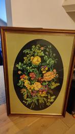 Geborduurd schilderij, Antiek en Kunst, Ophalen of Verzenden