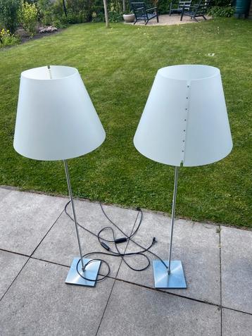 Twee Luceplan Costanza vloerlampen staande lamp design beschikbaar voor biedingen