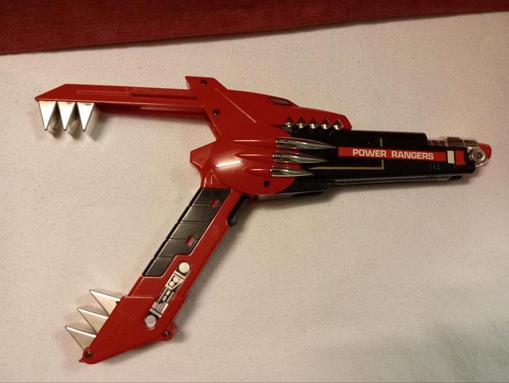 Mighty Morphin Power Rangers Blade Blaster, Kinderen en Baby's, Speelgoed | Actiefiguren, Gebruikt, Ophalen of Verzenden