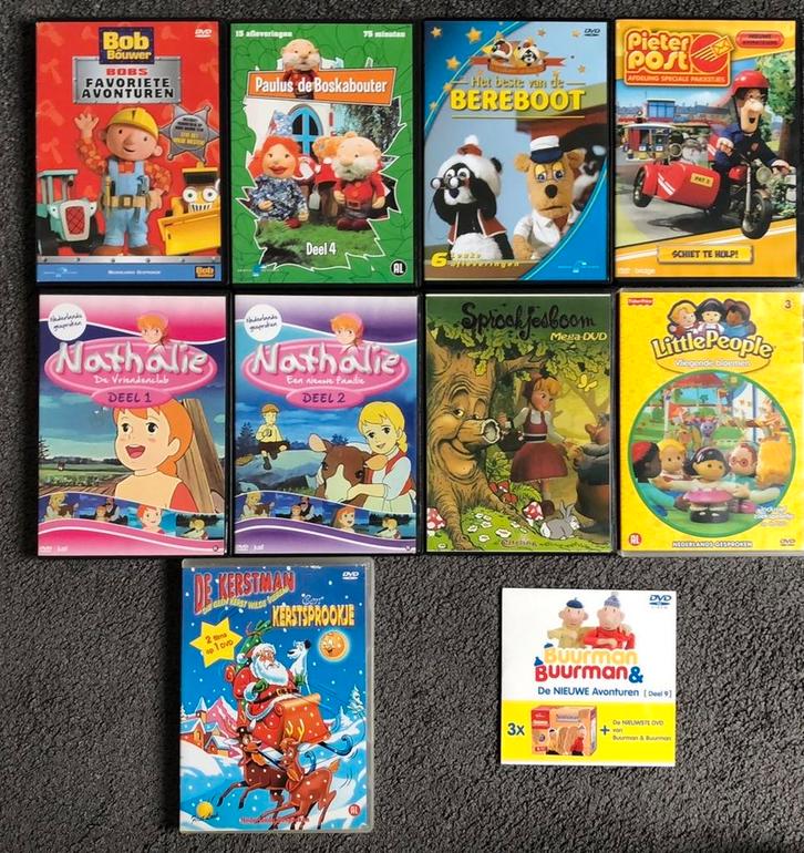 DVD Collectie Kinderfilms en Series, Cd's en Dvd's, Dvd's | Kinderen en Jeugd, Zo goed als nieuw, Film, Avontuur, Boxset, Alle leeftijden