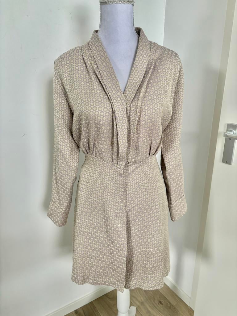 Leuk CHPTR-S jurkje - maat 40, Maat 38/40 (M), Beige, Ophalen of Verzenden, Zo goed als nieuw