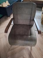 Nieuwe Olijfgroene Fauteuil met Goud Frame, Huis en Inrichting, Fauteuils, Ophalen