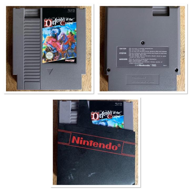 Nintendo NES: Defender of The Crown, Spelcomputers en Games, Games | Nintendo NES, Ophalen of Verzenden