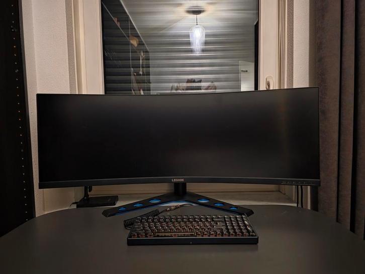 Lenovo Legion Y44w-10 Ultrawide Gaming/Productivity Monitor, Computers en Software, Monitoren, Zo goed als nieuw, Gaming, Curved