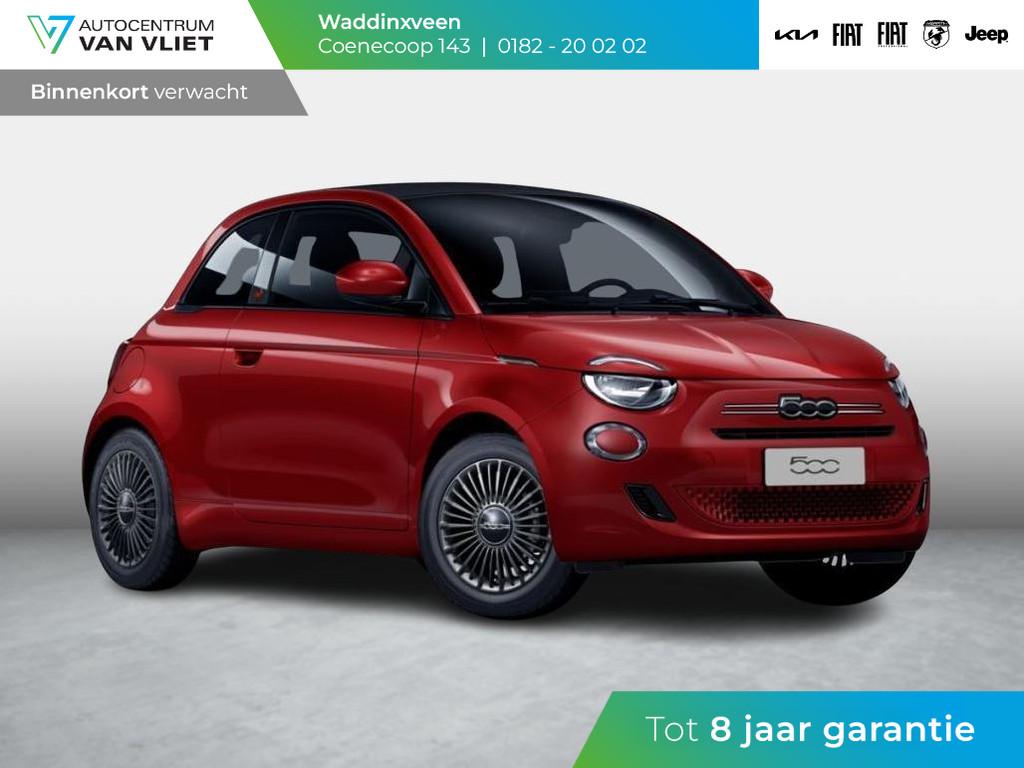 Fiat 500 C Hybrid Icon, Auto's, Fiat, Stof, 4 stoelen, Origineel Nederlands, Bedrijf