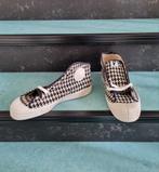 Nieuw: origine retro rockabilly Foempies mt 40 zwart/wit BB, Zwart, Nieuw, Ophalen of Verzenden, Sneakers of Gympen