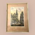Ets Westerkerk Amsterdam - Cornelis Brandenburg (1848-1954), Antiek en Kunst, Kunst | Etsen en Gravures, Ophalen of Verzenden