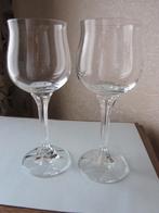Twee bohemia crystal Crystalex wijnglazen model Diane, Verzenden
