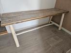 Houten bankje - 150x40 cm, Huis en Inrichting, Tafels | Sidetables, Ophalen of Verzenden
