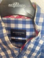 Mg Gregor heren overhemd maat XL valt ruim, Ophalen of Verzenden, Zo goed als nieuw, Halswijdte 43/44 (XL), McGregor