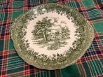 Staffordshire england country style gebakschaal, Ophalen of Verzenden