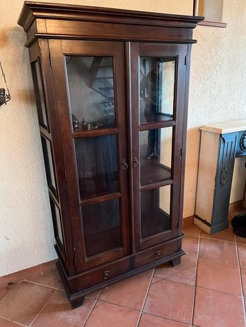 Vitrinekast - 95x40x170 cm beschikbaar voor biedingen
