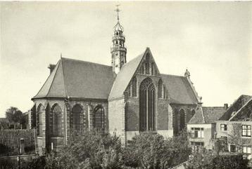 Oosterkerk, Hoorn, oostzijde - foto 1950 - ongelopen beschikbaar voor biedingen