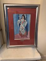 Vintage Henri Matisse Ingelijste Prent, Ophalen of Verzenden