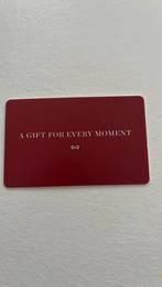 Cadeau kaart van hunkemöller, Tickets en Kaartjes, Eén persoon, Cadeaubon, Overige typen