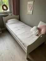 Wit bed, 90x200 cm, izgst, Ophalen, 90 cm, Eenpersoons, Wit