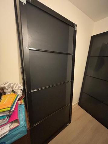 Pax kast schuifdeuren zwart (hokksund) - afbeelding 6