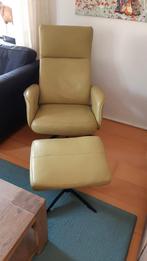 Groene fauteuil, Huis en Inrichting, Fauteuils, Ophalen, Gebruikt, 75 tot 100 cm, 50 tot 75 cm