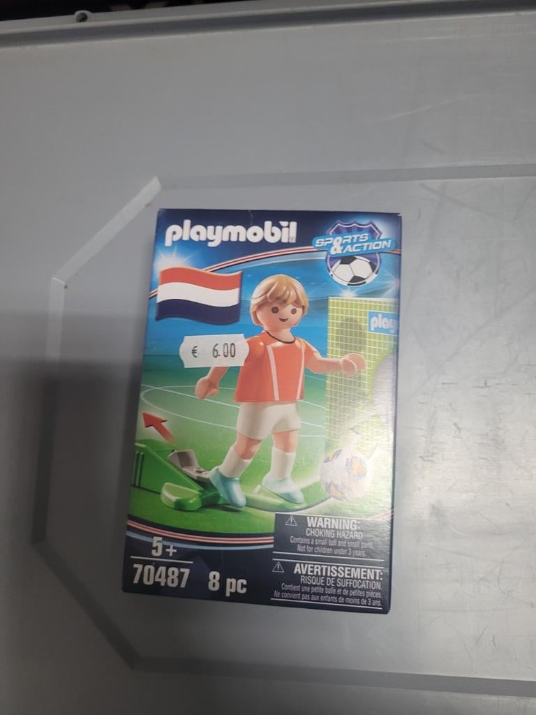 Playmobil Voetballer - Nieuw in Verpakking, Ophalen of Verzenden, Nieuw, Jongen of Meisje
