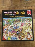 Wasgij puzzel A Very Merry Holiday, Ophalen of Verzenden, 500 t/m 1500 stukjes, Zo goed als nieuw, Legpuzzel