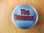 The Damned Button 2 Old School Punk 2,5 Cm, Ophalen of Verzenden, Zo goed als nieuw, Overige onderwerpen, Button