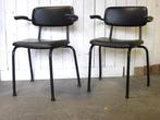 Vintage Ahrend stoel, industrieel, retro, Ophalen, Gebruikt, Zwart, Gispen