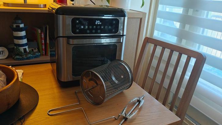 Inventum Airfryer Oven GF1200HLD, Witgoed en Apparatuur, Ovens, Zo goed als nieuw, Vrijstaand, Oven, Minder dan 45 cm, Minder dan 45 cm
