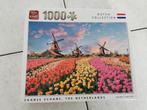Zaanse Schans – 1000 stukjes – King – Dutch Collection  Slec, Hobby en Vrije tijd, Ophalen of Verzenden, 500 t/m 1500 stukjes