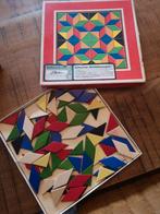 Vintage Mozaïek Puzzel, Hobby en Vrije tijd, Ophalen of Verzenden, Minder dan 500 stukjes, Gebruikt, Overige typen