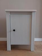 Wit nachtkastje met deur, Minder dan 50 cm, Ophalen of Verzenden, Zo goed als nieuw, Modern