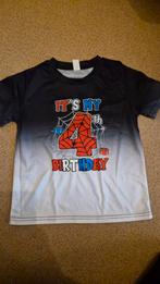 Spiderman Verjaardag Shirt Maat 110, Ophalen of Verzenden, Nieuw, Jongen, Shirt of Longsleeve