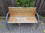 tuinbank voor twee personen, kleine opknapper, Ophalen, Gebruikt, Hout