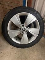 Velgen met winterbanden, Auto-onderdelen, Banden en Velgen, Ophalen, Gebruikt, Banden en Velgen, 17 inch