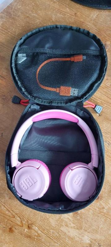 Draadloze on-ear kids koptelefoon (JBL JR300BT Roze) beschikbaar voor biedingen