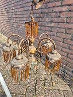Antieke hanglamp vintage hang lamp retro koper, Antiek en Kunst, Antiek | Lampen, Ophalen
