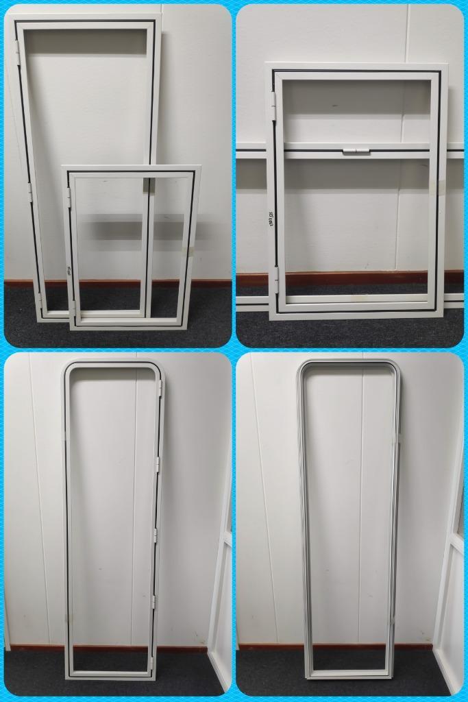 Voorraad aluminium camperdeur of serviceluik, diverse maten, Caravans en Kamperen, Camper-accessoires, Nieuw, Ophalen