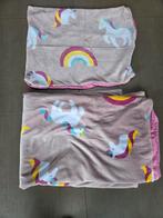 Leuk dekbedovertrek met kussen, Meisje, Dekbedovertrek, Ophalen of Verzenden, Zo goed als nieuw