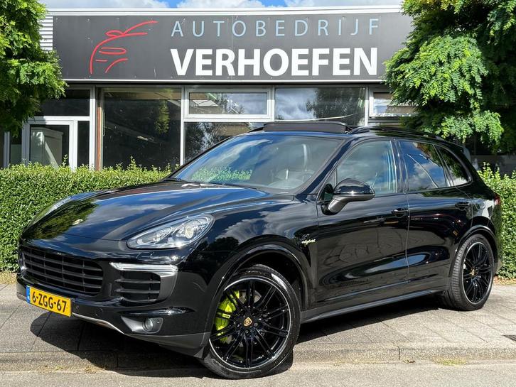 Porsche Cayenne 3.0 S E-Hybrid - PANORAMADAK - CARBON INTERI, Auto's, Porsche, Bedrijf, Te koop, Cayenne, 360° camera, 4x4, ABS