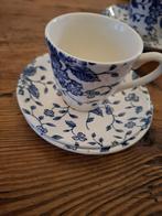 Grindley Royal Tudor Bouquet - kop en schotels, Ophalen of Verzenden, Zo goed als nieuw, Porselein, Kop en/of schotel