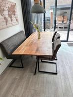 Eetkamertafel + stoelen en bank, Huis en Inrichting, Complete eetkamers, Ophalen of Verzenden, Zo goed als nieuw, 4 tot 6 stoelen