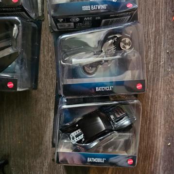 Hotwheels Auto's - Batman Collectie! beschikbaar voor biedingen