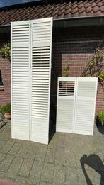 shutters, Huis en Inrichting, 50 tot 100 cm, Gebruikt, Crème, Ophalen