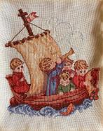 Borduurwerk, Hummel, land in zicht, vintage, Ophalen, Gebruikt, Handborduren, Overige typen