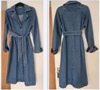 Lange spijkerjas z.g.a.n., Ophalen, Zo goed als nieuw, Maat 34 (XS) of kleiner, Blauw