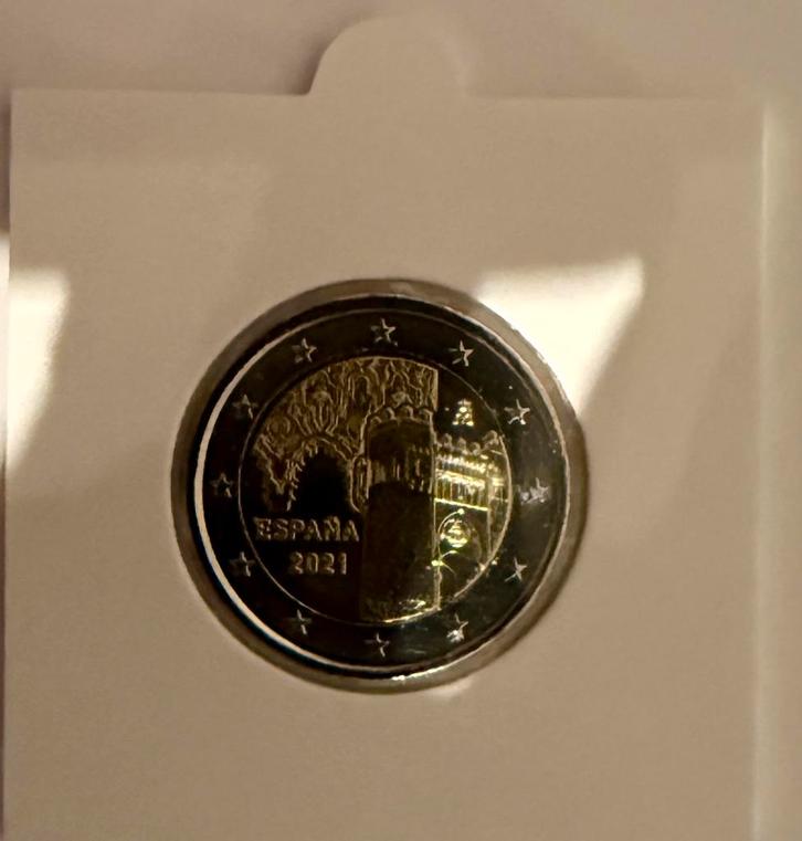 Spanje 2 Euro Munt (UNC), Postzegels en Munten, Munten | Nederland, Losse munt, Euro's, Koningin Beatrix, Ophalen of Verzenden