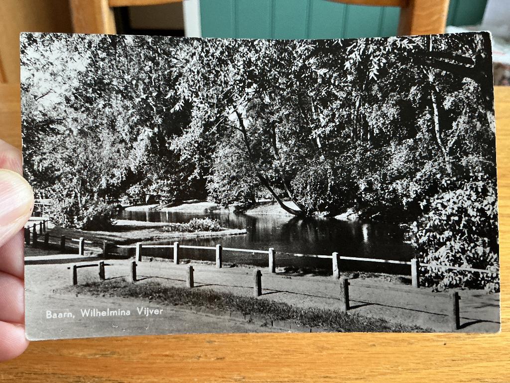 Baarn Wilhelmina vijver, Verzenden, 1960 tot 1980, Gelopen, Utrecht