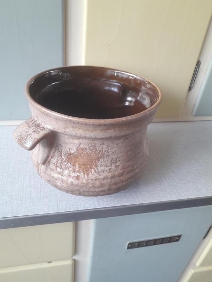 Retro Vetter W.-Germany Bloempot, Tuin en Terras, Bloempotten, Gebruikt, Aardewerk, Binnen, Balkon, Minder dan 40 cm, Minder dan 25 cm