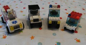 4 Div. Lego auto´s beschikbaar voor biedingen